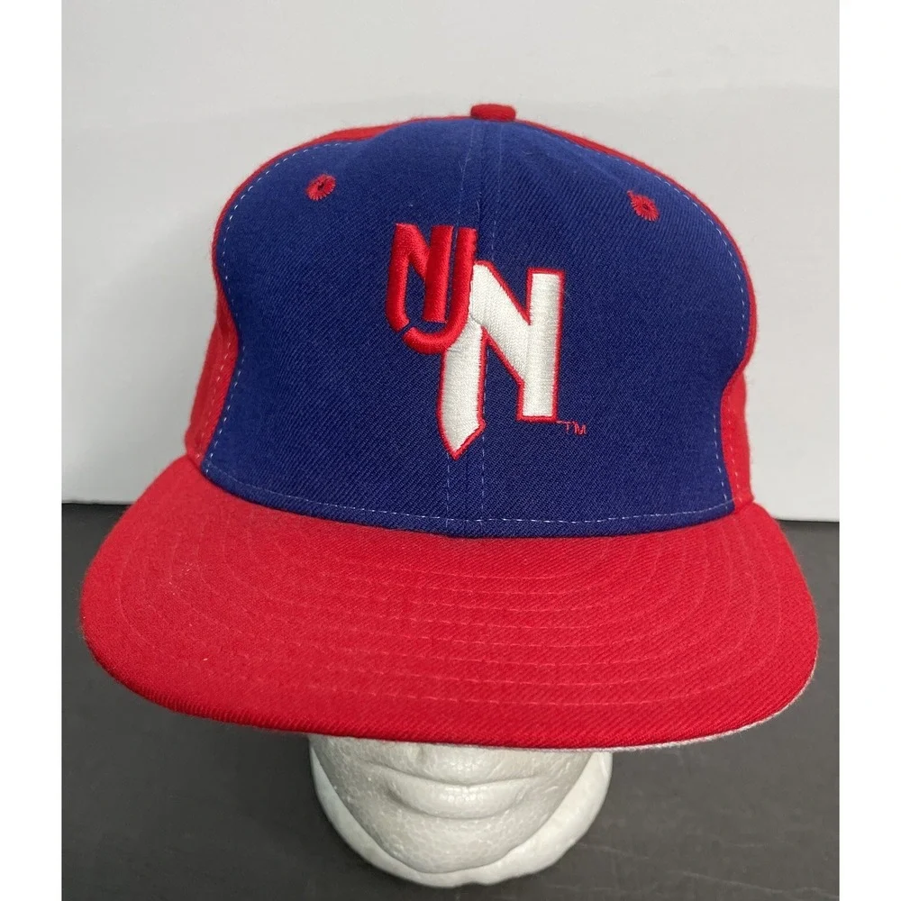 VTG New Era New Jersey Nets NBA 5950 Pro Model‎ SnapBack 100% Wool Hat USA Made